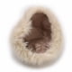 thumbnail image 3 of Gorro Ruso Peludo Para Invierno Cálido Elegante Unisex 57cm Beige Talla Única, 3 of 5