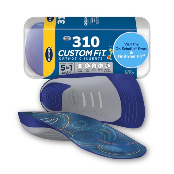 Insertos Orthotics Dr. Scholl's Custom Fit CF 310 de longitud 3/4
