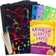 thumbnail image 1 of Scratch Paper Art Rainbow Para Niños 60 Unidades, 1 of 7