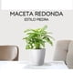 thumbnail image 3 of Maceta Redonda Estilo Piedra 33×30 Cm Taupe –, 3 of 3