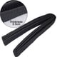 thumbnail image 4 of Cinturón de karate negro de 110 pulgadas, 280 cm, cinturón de artes marciales de rango sólido de taekwondo, ajuste universal para judo, karate y taekwondo, negro, 4 of 7