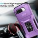 thumbnail image 3 of Funda Resistente para Google Pixel 9A con Tapa Deslizante y Protección Militar Morado, 3 of 5