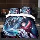 thumbnail image 1 of Demon _ Slayer Demonlayer Bedding Set Sheet Set for Kids Adults,All Season Lightweight, 1 of 5