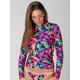 thumbnail image 3 of Polera Surf Daikiri Mujer Manga Larga Floral Negro Flúor Protección UV50+, 3 of 3