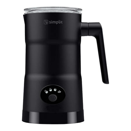 Espumador De Leche 4 En 1 Negro Simplit