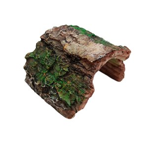 Ioensy - Reptile Escondite Hábitat Decoración De Árboles Huecos Troncales Para Pescada Betta Lizards Pequeños Estilo A