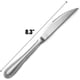 thumbnail image 2 of Juego de cubiertos para la cena, juego de tenedor, cuchillo y cuchara de acero inoxidable 18/10 para restaurantes, hoteles y uso doméstico., 2 of 7
