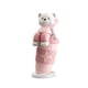 thumbnail image 1 of Estatua De Animal, Linda Artesanía, Adorno De Animal Para Estantería, Armario, Mesa De Comedor, Estatua De Oso Rosa, 1 of 3