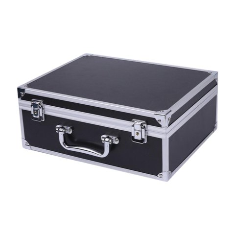 Ioensy - Estuche Rígido Grande De Aleación De Aluminio Para Reparaciones Domésticas Y Profesionales