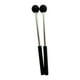 thumbnail image 3 of 2 piezas de baquetas de percusión con cabeza de goma, mazos de batería portátiles de 8,66 pulgadas, varilla de metal para Glockenspiel, carillón, xiló negro, 3 of 5