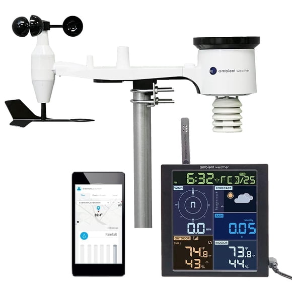 Estación meteorológica Ambient Weather WS-1965 WiFi remota