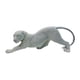 thumbnail image 2 of Estatua De Leopardo, Obra De Arte De Regalo, Figura De Resina Para Sala De Estar, Oficina, Hogar, Plata, 2 of 5