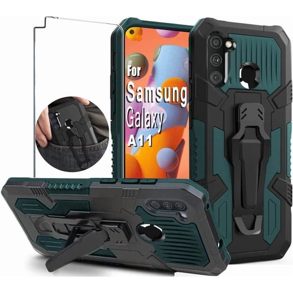 Funda para teléfono Folmeikat para Galaxy A11 de 6.4" con protección de grado militar