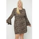 thumbnail image 1 of Vestido Estampado con Mangas Acampanadas, 1 of 5