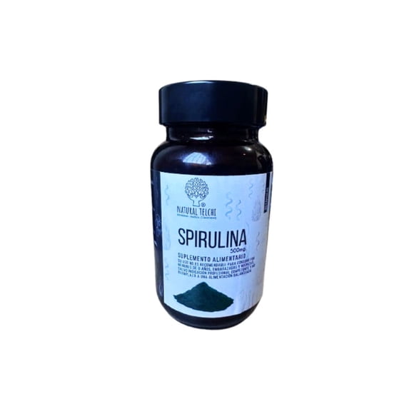 Suplemento Inhibidor del apetito y antioxidante SPIRULINA 500MG
