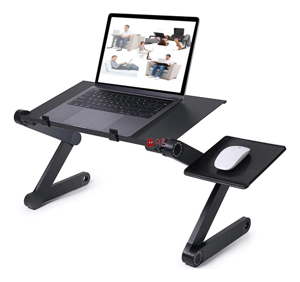 Puntostore - Mesa Notebook Ajustable Ventilador Y Soporte Mouse - Ps