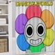 thumbnail image 5 of Mundo de Dandys-theme 4-Piece Shower Curtain Set with Rugs, Waterproof Bathroom Decor Set Includes Bath Mat, U-Shaped Rug, Toilet Lid Cover and Curtain with Hooks, 5 of 6
