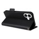 thumbnail image 4 of Funda Cartera para iPhone 16 Tapa Flip con Ranuras y Soporte Negro, 4 of 5