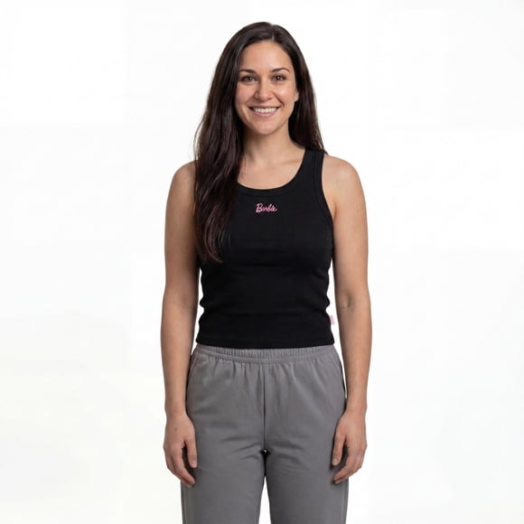 Polera Barbie Mujer Negro S