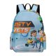thumbnail image 1 of Rusty Rivets-theme Backpack, Campus style schoolbag Bookbag with Adjustable Shoulder Straps And Large Zip Compartment, Unisex Travel Bags.42x30x15cm, 1 of 6