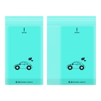 Magideal - Bolsa De Basura Para Coche, Fácil De Pegar, Bolsa De Basura Para Coches, Baños, Dormitorios, 50, Color Azul 50 Azul