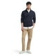 thumbnail image 3 of Sudadera Tommy Hilfiger de forro polar con cierre en cuarto Sky Captain, 3 of 3