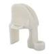thumbnail image 5 of Clips De Guardabarros De Pontón, Ganchos De Guardabarros De Riel Cuadrado De Amarre De Nailon Para Exteriores, Blanco, 5 of 5