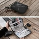 thumbnail image 3 of 1 organizador de dispositivos electrónicos de viaje, bolsa organizadora de cables portátil para guardar accesorios electrónicos, estuche para cable, teléfono, cargador y unidad flash., 3 of 8