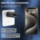 thumbnail image 4 of Cargador DiHines de 20 W USB-C de carga rápida para Phone 17/16/15, 4 of 6