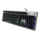 thumbnail image 2 of Teclado HP membrana rgb inglés negro, 2 of 3