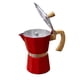 thumbnail image 5 of Cafetera Moka Thor Moka Milano de 9 tazas Rojo, 5 of 9
