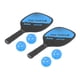 thumbnail image 4 of Paddles Set, Paddle Set de 2 Raquetas y 4 s Balls, Raqueta con Bolsa portátil para Hombres y Mujeres , azul, 4 of 5