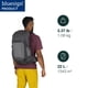thumbnail image 2 of Mochila Osprey Talon 22L, ligera, de senderismo, para hombre, color negro, 2 of 8