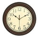 thumbnail image 2 of Reloj De Pared Redondo De Estilo Antiguo, Decoraciones Para Dormitorio De Ba?o, Relojes Colgantes De 12 Pulgadas, Bronce Antiguo, 2 of 5