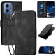 thumbnail image 1 of Funda Flip Premium Fibra de Carbono para Motorola MOTO G45 con Soporte y Cierre Negro, 1 of 6