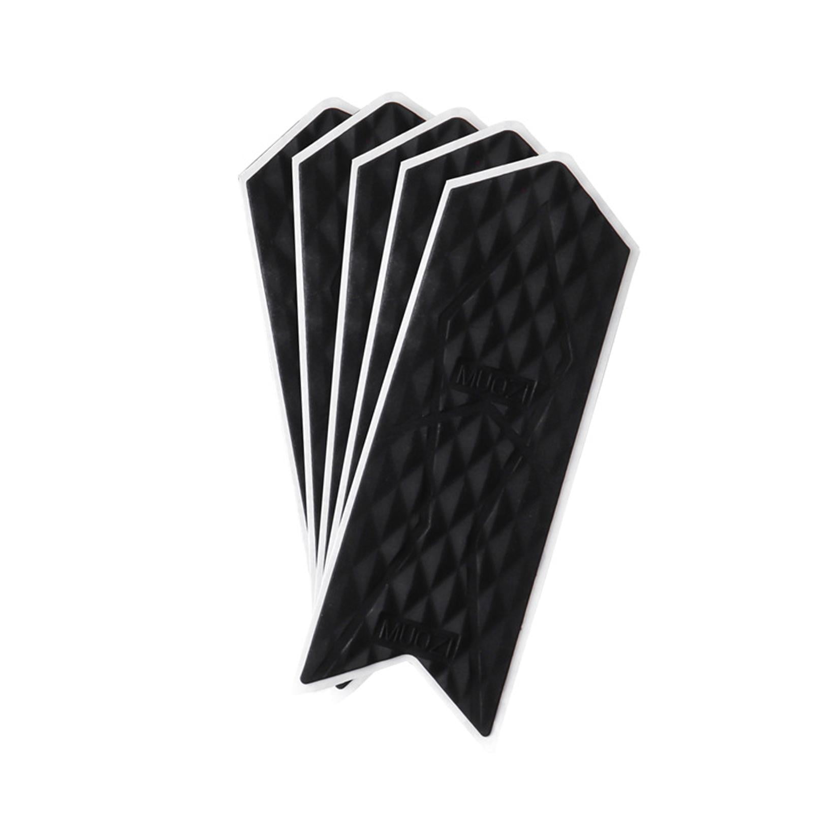 Ioensy - Adhesivo Protector De Cuadro De Bicicleta Adhesivo De Protección De Cuadro De Bicicleta Resistente Al Desgaste S Negro