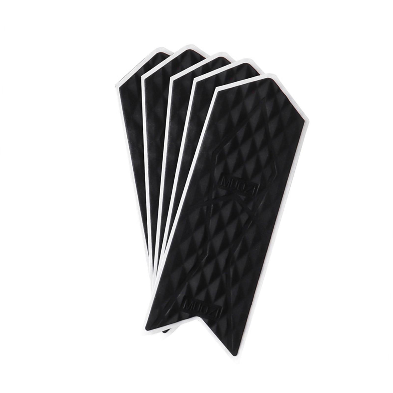 Ioensy - Adhesivo Protector De Cuadro De Bicicleta Adhesivo De Protección De Cuadro De Bicicleta Resistente Al Desgaste S Negro