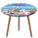 thumbnail image 1 of Peppa Pig-theme Fitted Round Tablecloths Elastic Edged Table Covers Waterproof Table Cloth for Kitchen Holiday Party Tables Decor 150cm, 1 of 6
