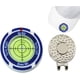 thumbnail image 1 of Lector de green de golf, marcador de pelota de golf, nivel de pin, ayuda para putt con clip para sombrero, nivel de putt de pendiente de golf de alta precisión, marcador de bola de lectura de burbuja,, 1 of 7