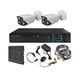 thumbnail image 1 of Kit 2 Cámaras Seguridad Exterior HD con Disco Duro E21LDD, 1 of 3