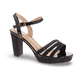 thumbnail image 1 of Sandalia Fiesta Negro Vía Franca, 1 of 5
