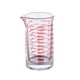 thumbnail image 1 of Vaso medidor de vidrio Ackers de borosilicato de 120 ml/4 oz con caño en V, 1 of 8