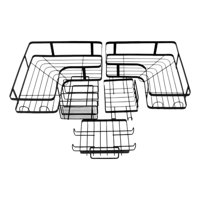 Genérico - Paquete Repisa Para Baños Ducha Organizador Hogar Lau