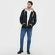 thumbnail image 4 of Polerón Hombre Full Zipper Liso Color Negro Corona, 4 of 5