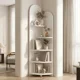 thumbnail image 1 of Organizador Repisa Estante Esquinero Librero Decoraciones Blanco, 1 of 7