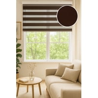 Clems - Cortina Roller Duo 135X160 Cafe