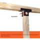 thumbnail image 2 of Soporte Estructural En T Fijación Madera Ajustable, 2 of 9