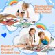 thumbnail image 3 of Papel de colorear Flamax 15x118 pulgadas – Rollo adhesivo para niños, 3 of 6