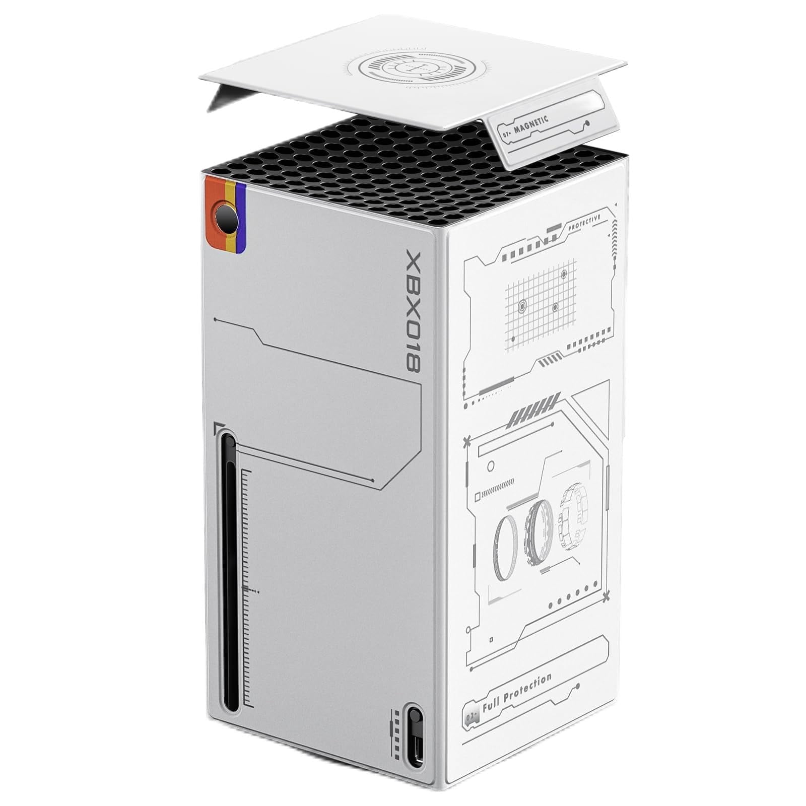 Funda Protectora Magnética Aaronmei Xbox Series X Figuras Geométricas