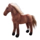 thumbnail image 5 of Muñeco de peluche de caballo suave para niños, Animal relleno, decoración de habitación abrazable, muñeco de juguete de peluche, muñeco caballo de pie Estilo A, 5 of 5